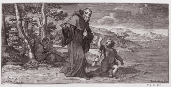 Il mistero della Trinità: sant'Agostino e il bambino sulla spiaggia