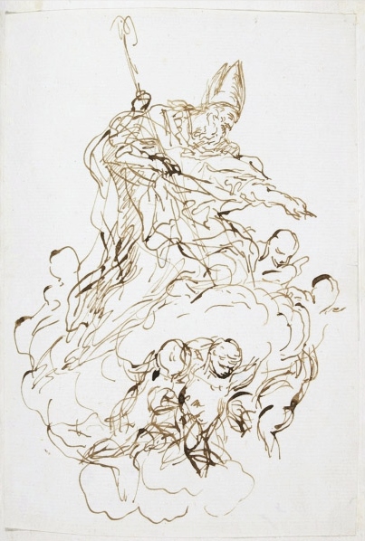 Sant'Agostino vescovo e Dottore della Chiesa