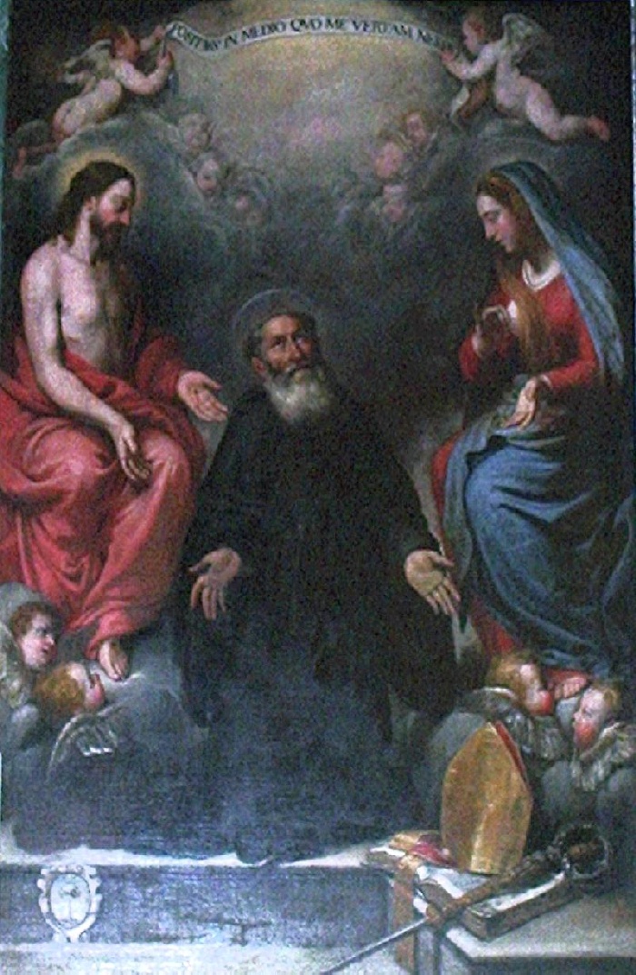 Sant'Agostino fra il sangue di Cristo e il latte della Vergine
