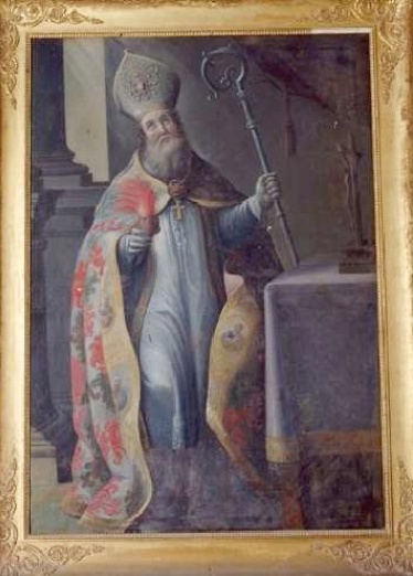 Sant'Agostino vescovo e cardioforo