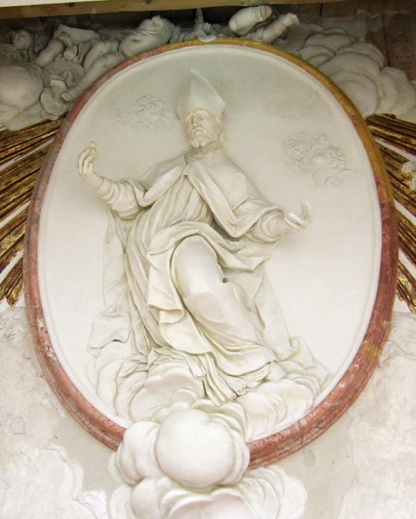 Sant'Agostino vescovo e cardioforo