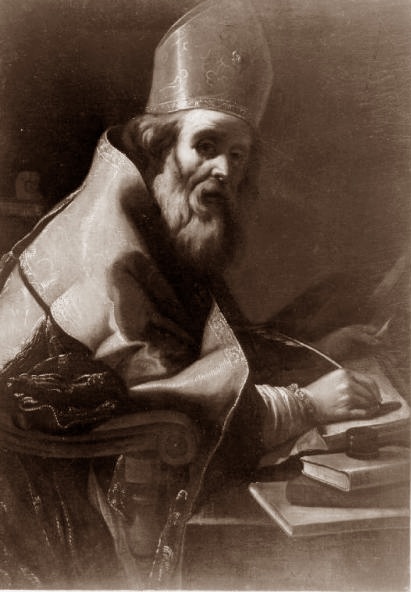 Sant'Agostino allo scrittoio, scuola francese