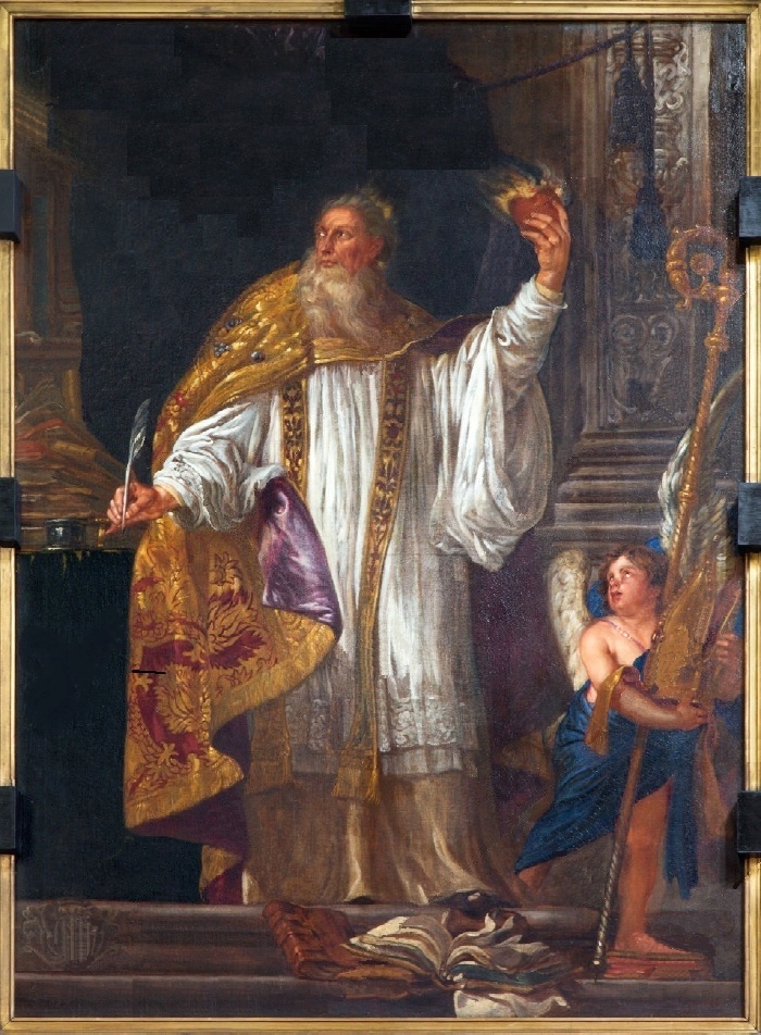 Agostino vescovo e cardioforo