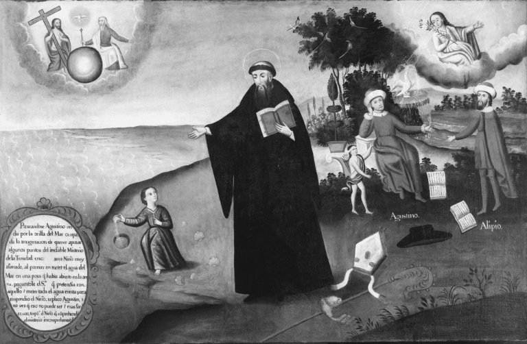 Agostino e il mistero della Trinità: il bambino sulla spiaggia