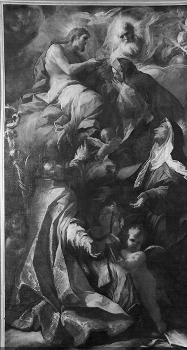 Incoronazione di Maria Vergine tra Sant'Agostino e Santa Monica