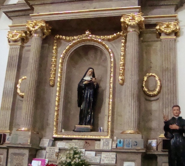 Santa Monica nella chiesa di sant'Agostino a Guadalajara