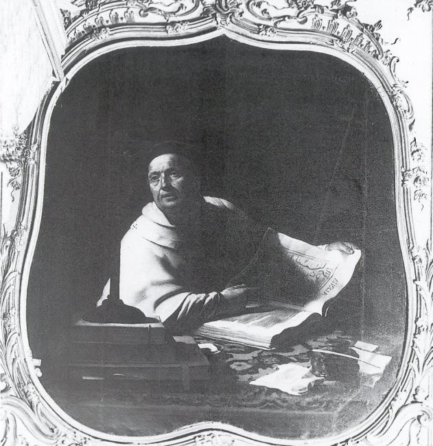 Sant'Agostino nel suo studio