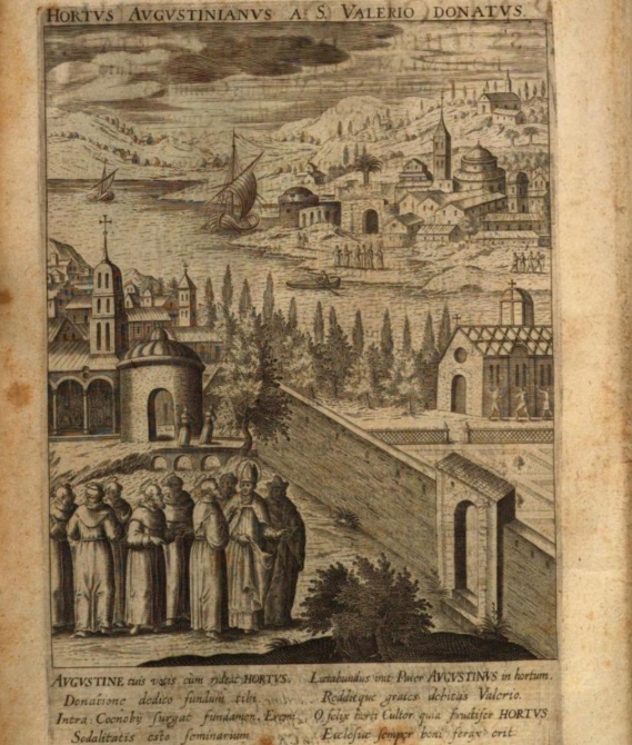Agostino fonda il monastero dell'Orto a Ippona