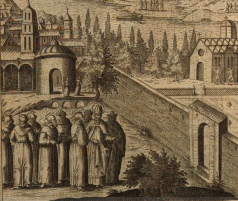 Agostino fonda il monastero dell'Orto a Ippona
