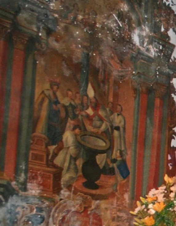 Battesimo di Agostino a Milano