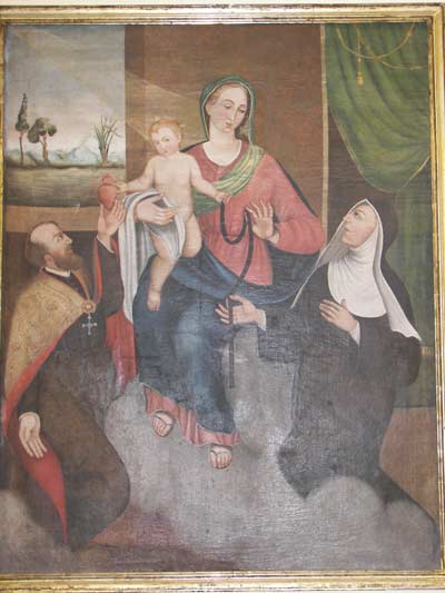 Sant'Agostino, Monica e la Madonna della Cintura