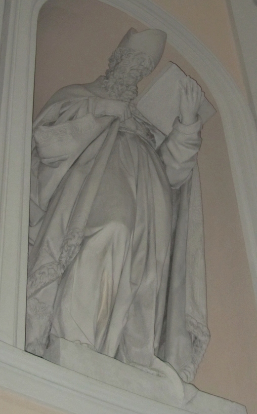 Sant'Agostino vescovo e Dottore della Chiesa a Roma, chiesa di san Bernardo alle Terme