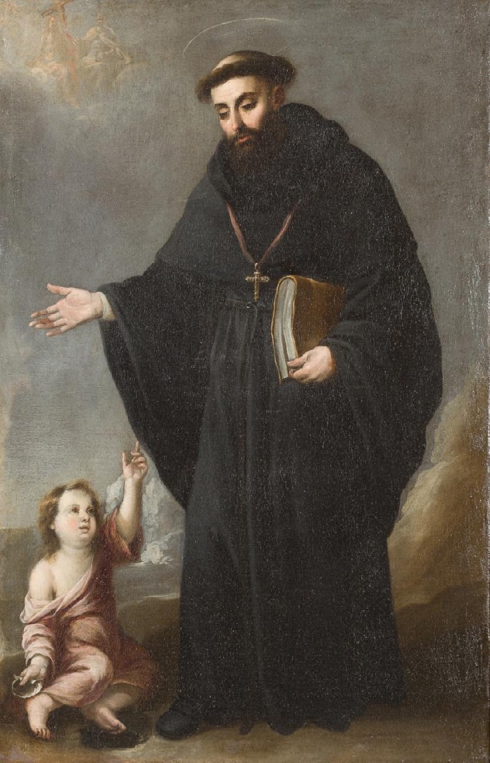 Agostino e il bambino sulla spiaggia