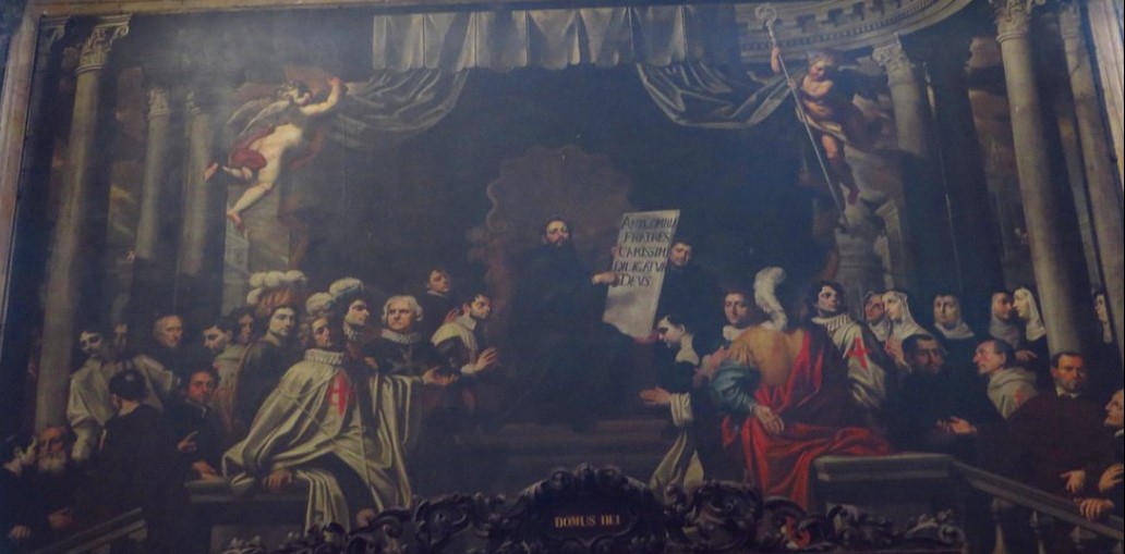Sant'Agostino consegna la sua Regola