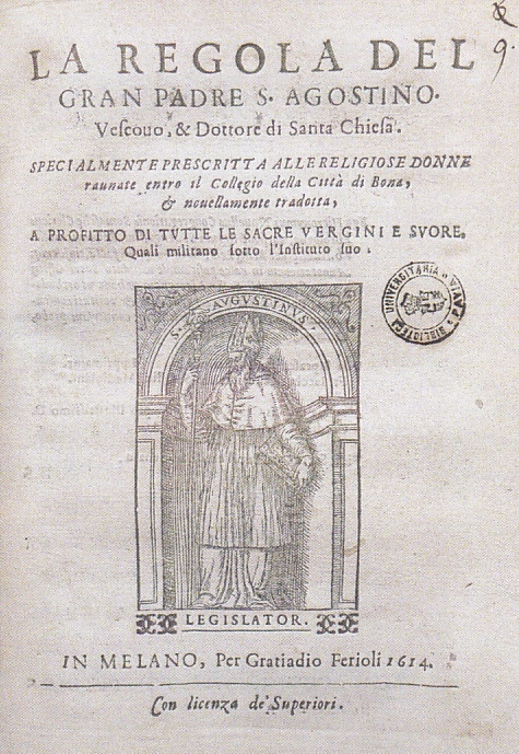 Agostino legislatore