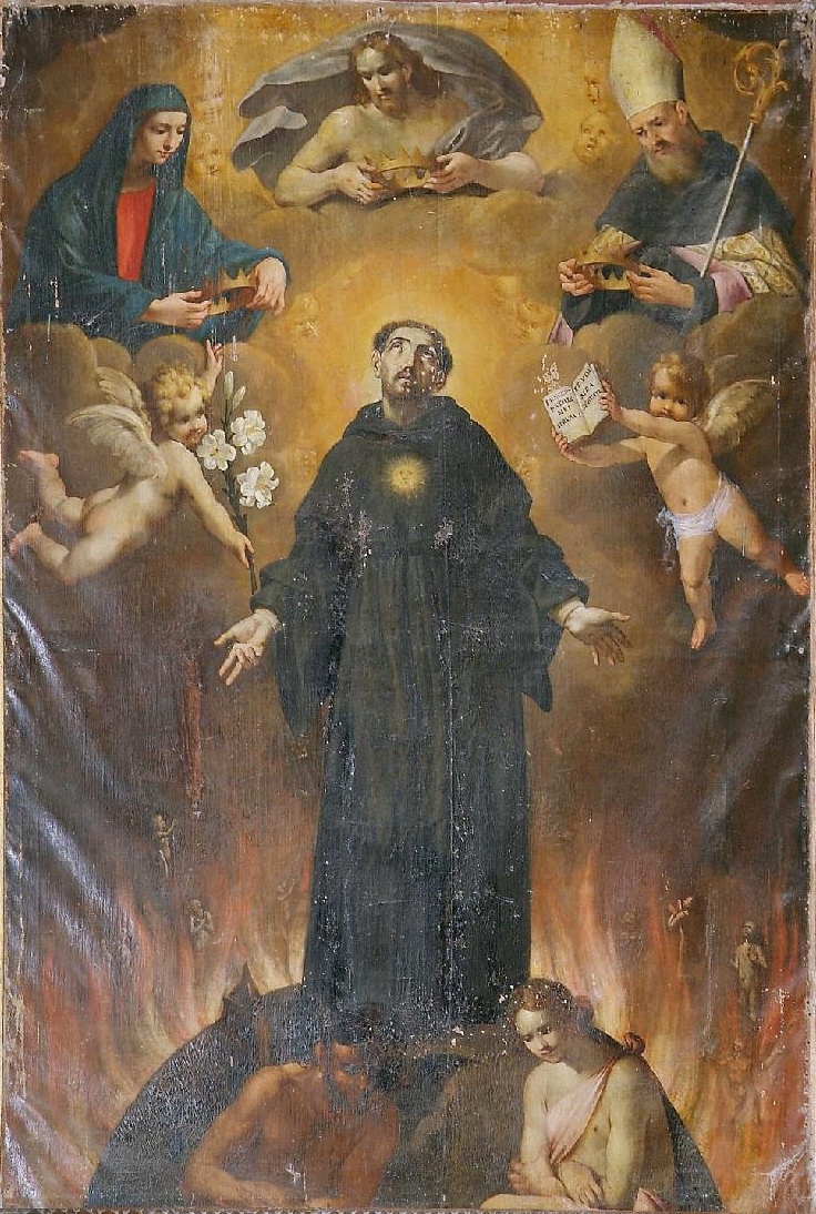 Triplice incoronazione di san Nicola da Tolentino