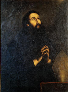 Agostino in preghiera