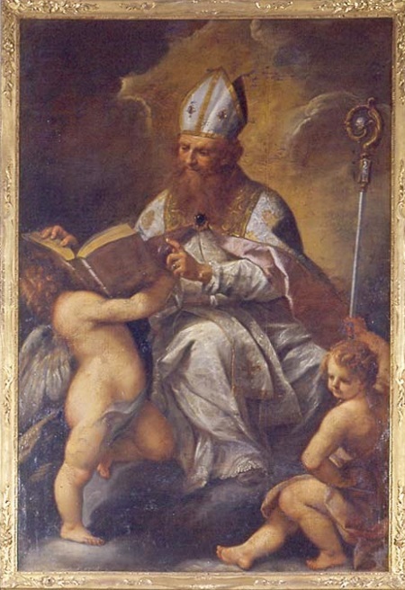 Sant'Agostino vescovo e Dottore della Chiesa