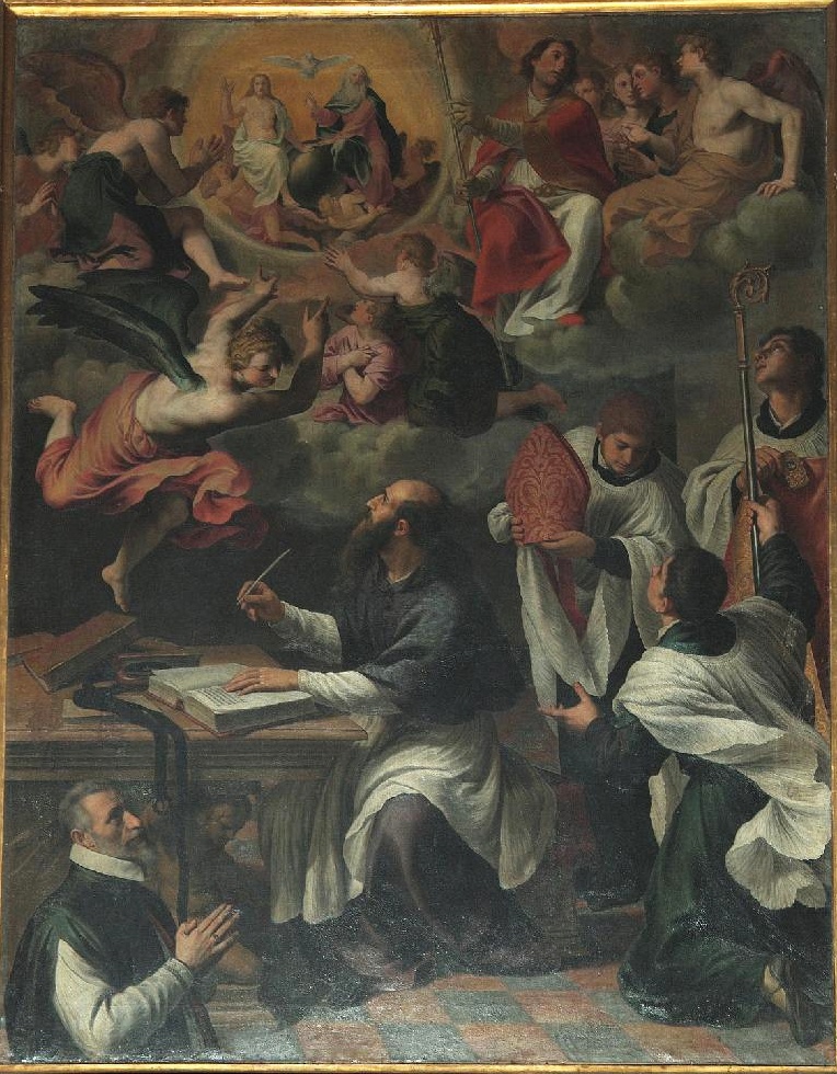 Agostino medita il mistero della Trinità