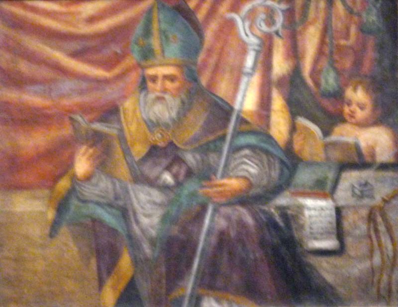 Sant'Agostino vescovo e Dottore della Chiesa