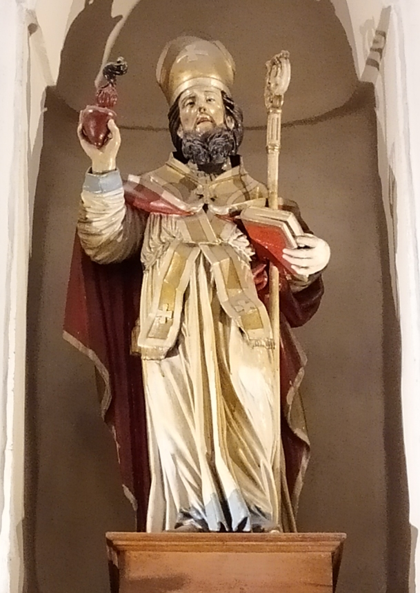 Agostino vescovo e cardioforo