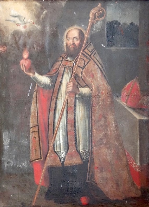 Agostino vescovo e cardioforo