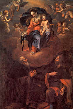 Madonna della Cintura con Agostino e san Rocco