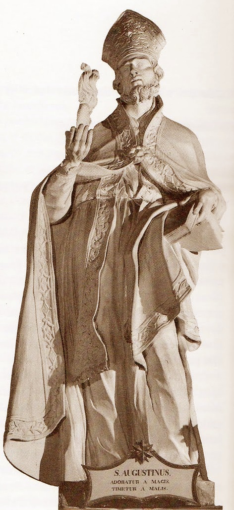 Sant'Agostino vescovo e cardioforo a Torino