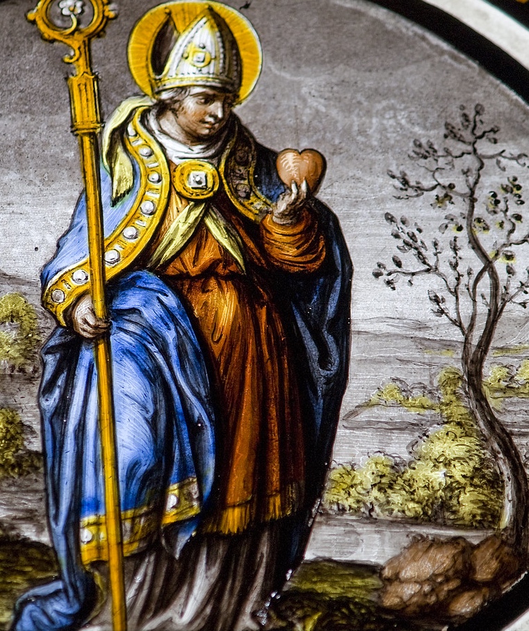 Sant'Agostino vescovo e cardioforo