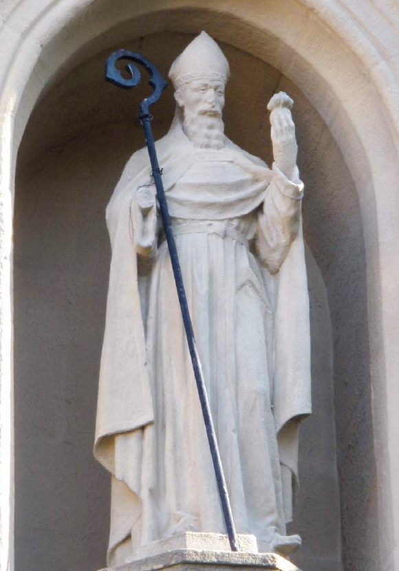 Sant'Agostino vescovo e cardioforo