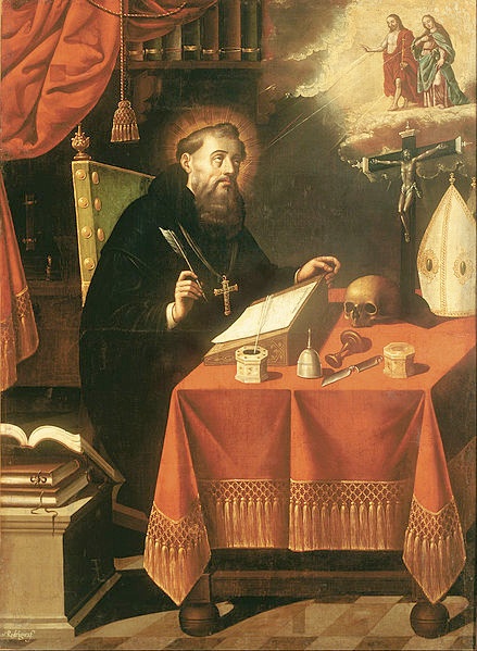 Sant'Agostino fra il sangue di Cristo e il latte della Vergine