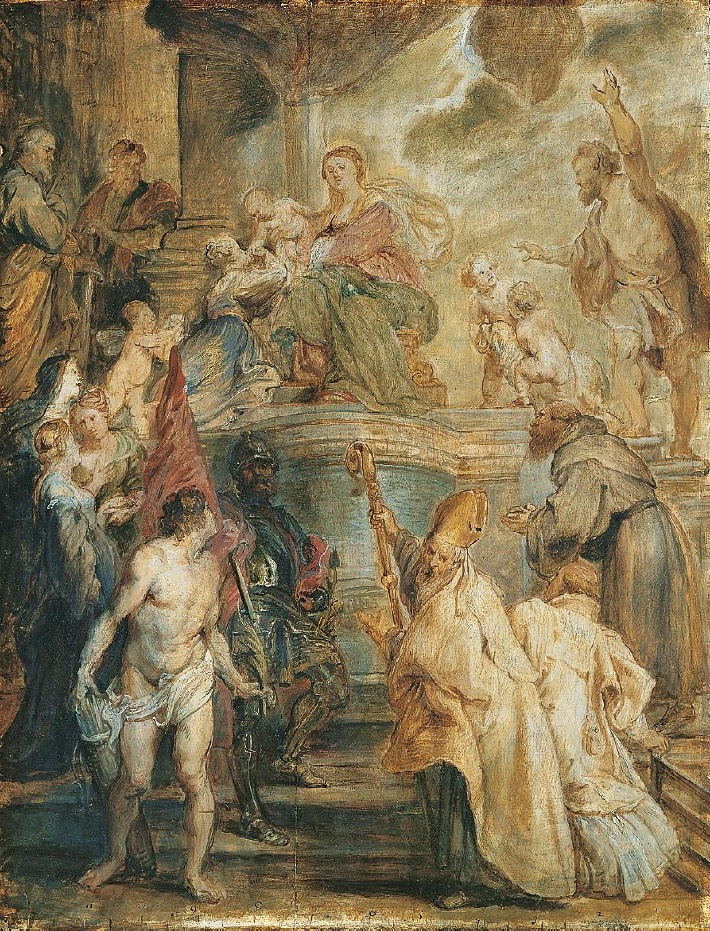 Sposalizio mistico di santa Caterina