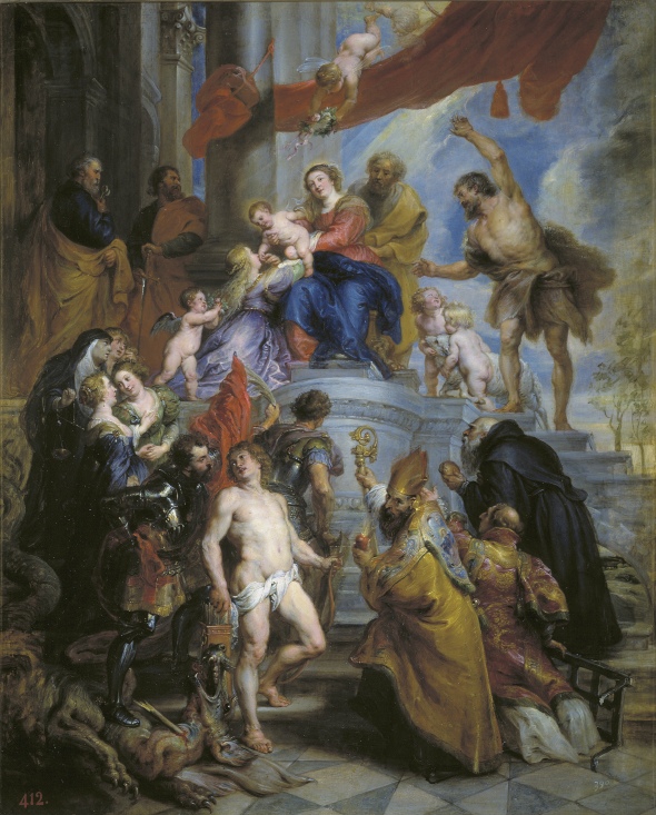 Sposalizio mistico di santa Caterina