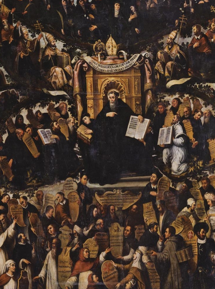 Agostino consegna la sua regola
