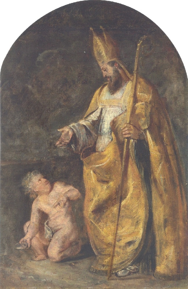 Il mistero della Trinità: Agostino e il bambino sulla spiaggia della Scuola del Rubens a Salamanca