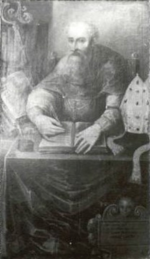 Agostino nel suo studio