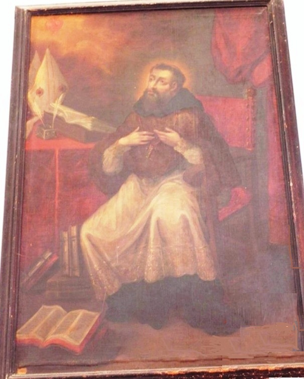 Agostino scrive libri nel suo studio