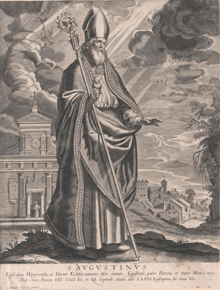 Agostino vescovo e cardioforo