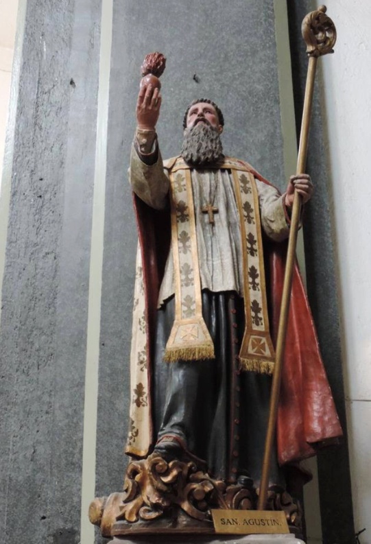 Agostino cardioforo vescovo e Dottore della Chiesa