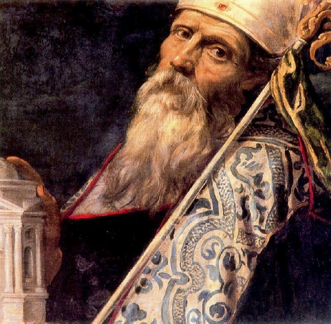 Sant'Agostino vescovo e Dottore della Chiesa