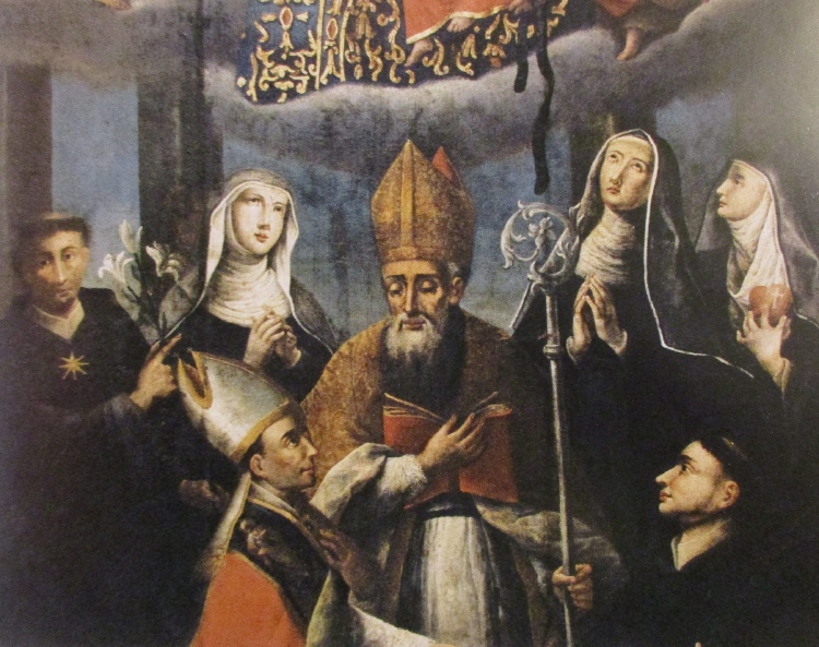 Madonna della cintura con i santi Agostino, Nicola da Tolentino, Tommaso da Villanova, Chiara da Montefalco, Monica, Rita e Guglielmo di Malavalle