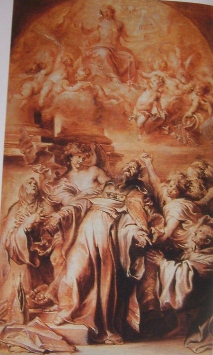 Estasi di sant'Agostino a New Haven, Yale University Art Gallery