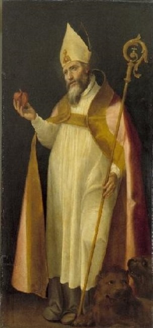 Agostino vescovo e cardioforo
