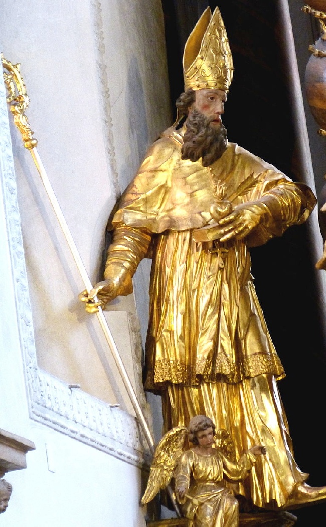 Agostino vescovo e cardioforo