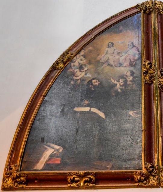 Agostino in estasi davanti alla Trinità