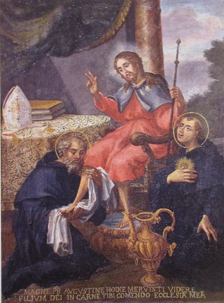 Sant'Agostino e il Cristo pellegrino