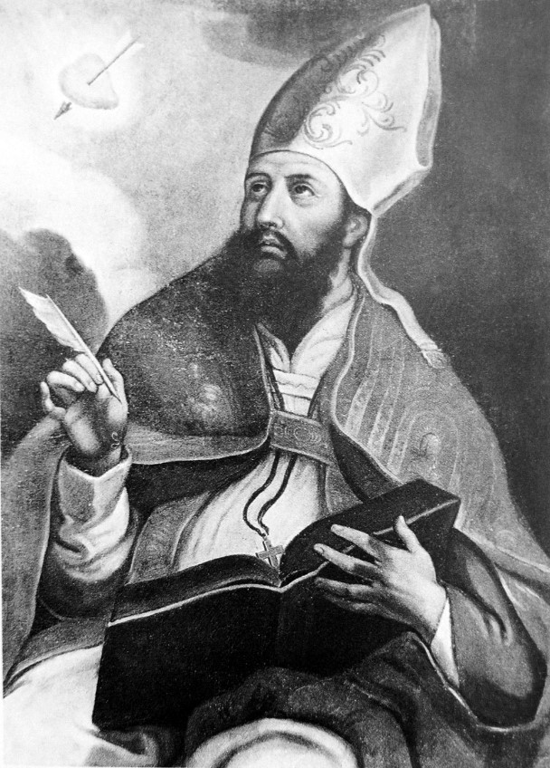 Agostino trafitto dall'amore divino