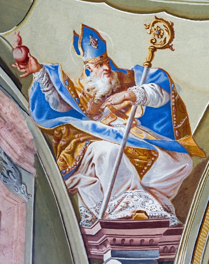 Agostino vescovo e cardioforo