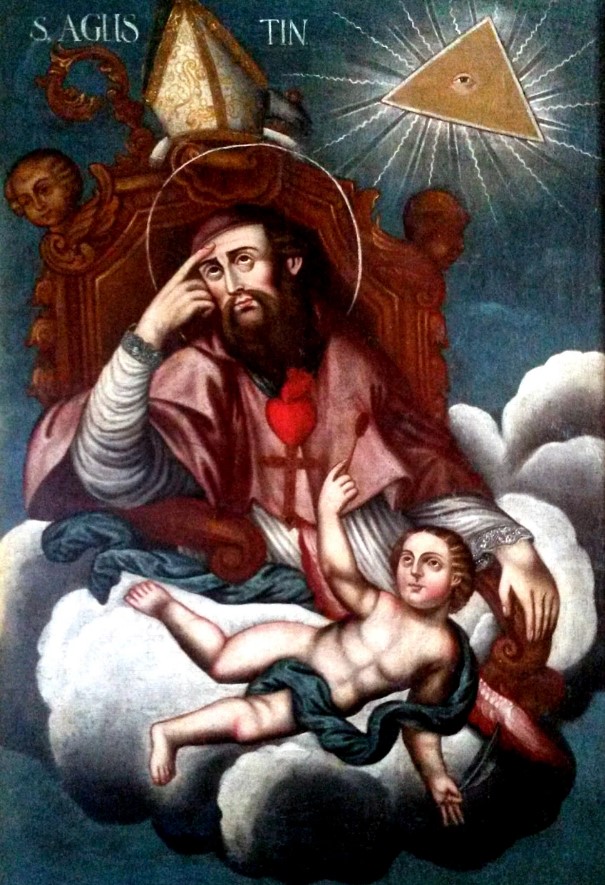 Agostino medita il mistero trinitario