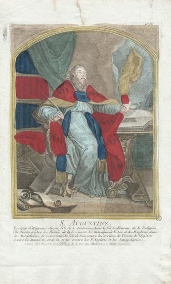 Agostino vescovo e cardioforo